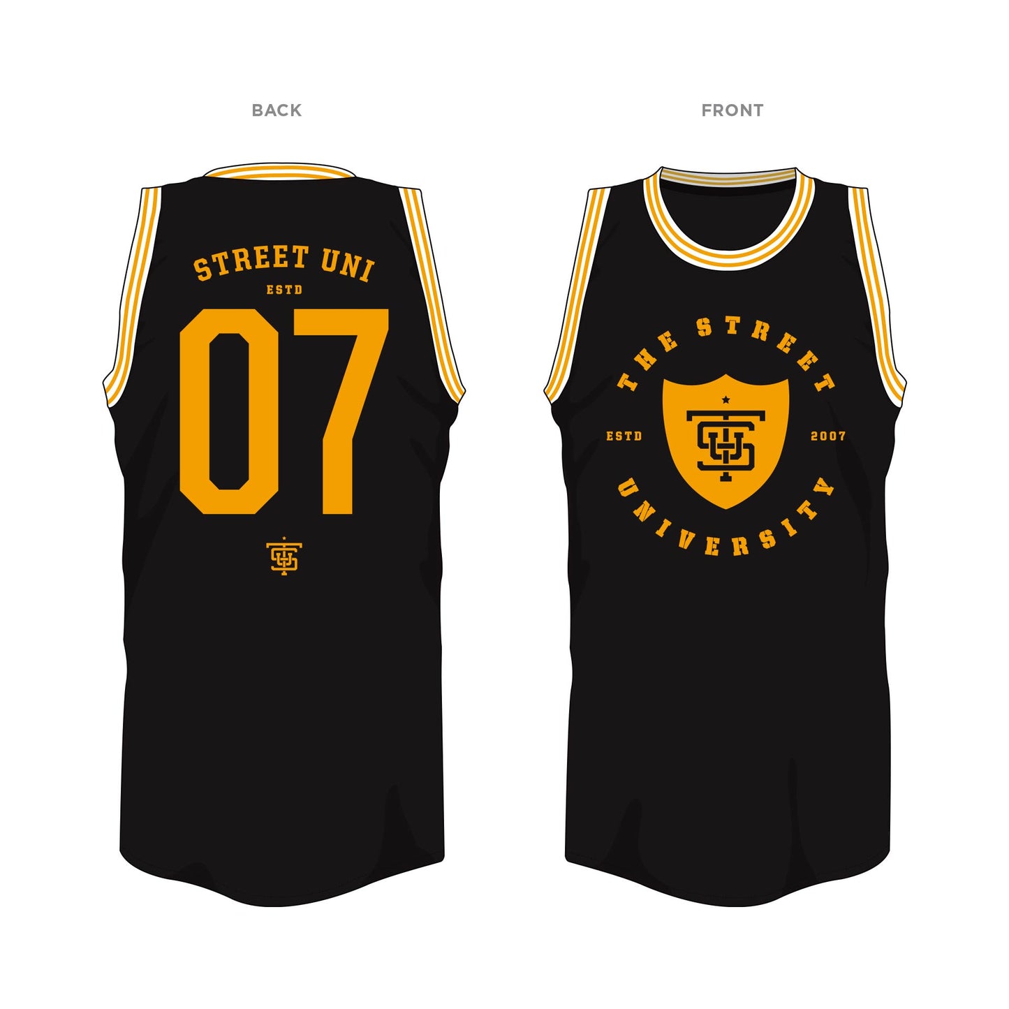 STREET UNI BASKETBALL JERSEY